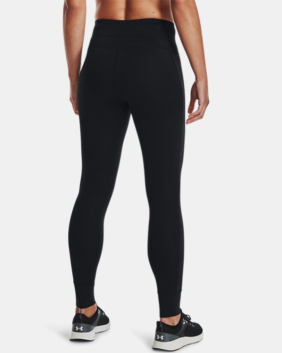 Women's ColdGear® Infrared Full-Length Leggings, Black, pdpMainDesktop image number 1